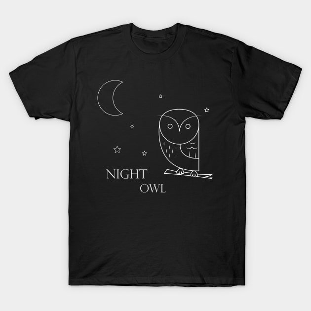 night owl T-Shirt by Ticus7